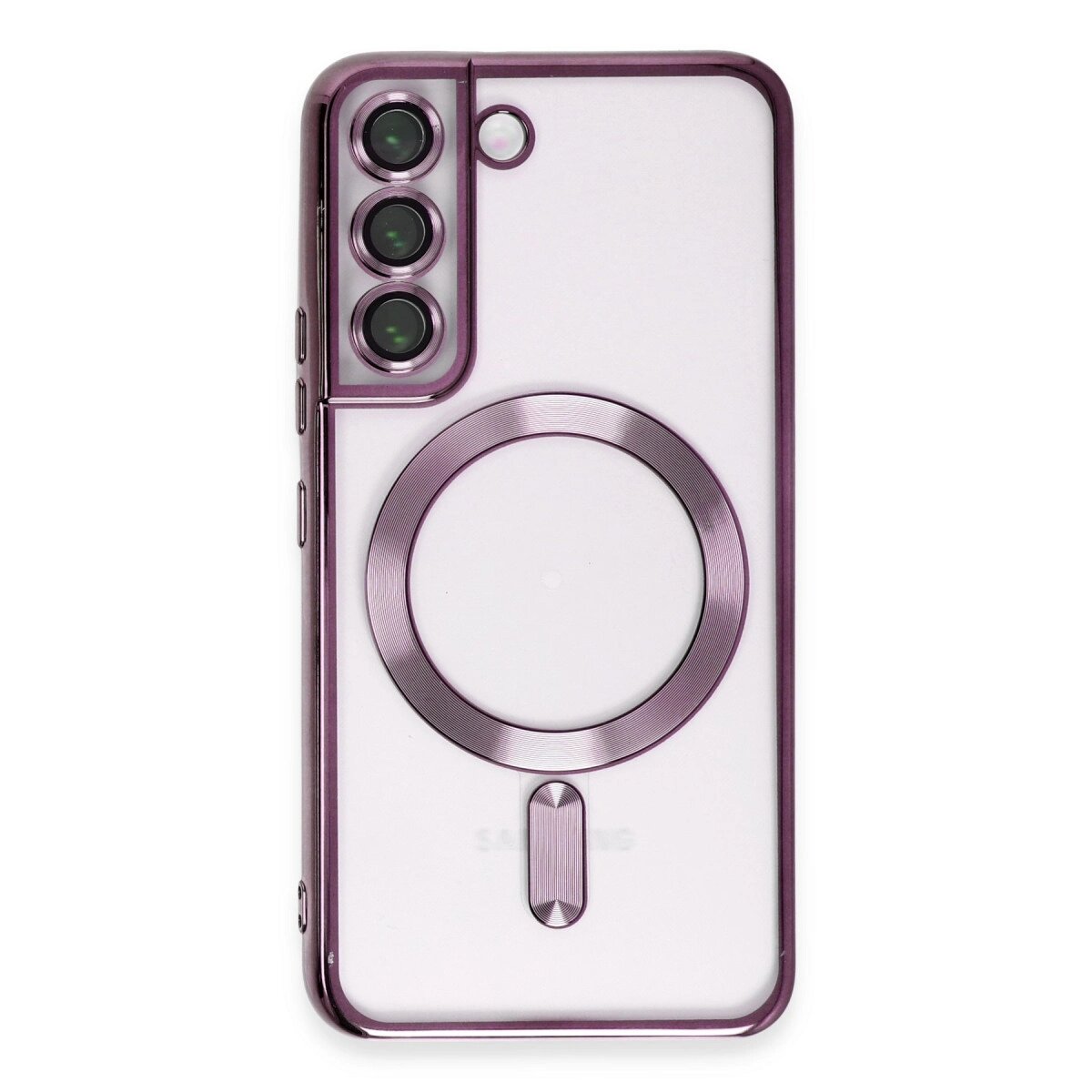 Samsung Galaxy S22 Kılıf Kross Magneticsafe Kapak - Mor Samsung Galaxy S22 Kılıf Kross Magneticsafe Kapak - Mor