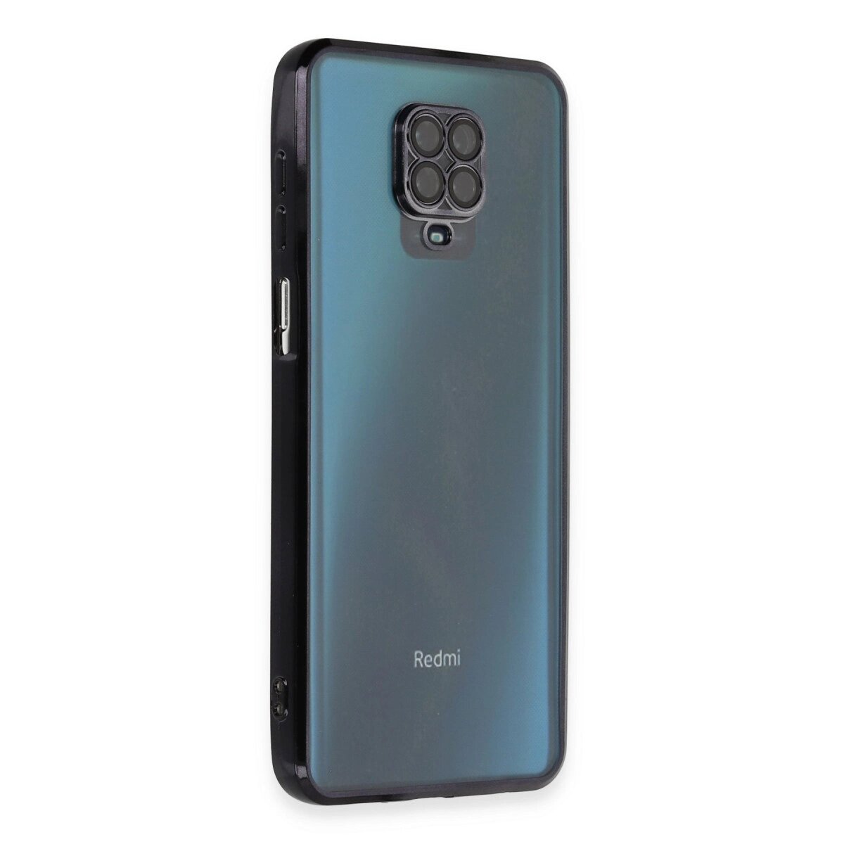 Xiaomi Redmi Note 9 Pro Kılıf Razer Lensli Silikon - Siyah Xiaomi Redmi Note 9 Pro Kılıf Razer Lensli Silikon - Siyah