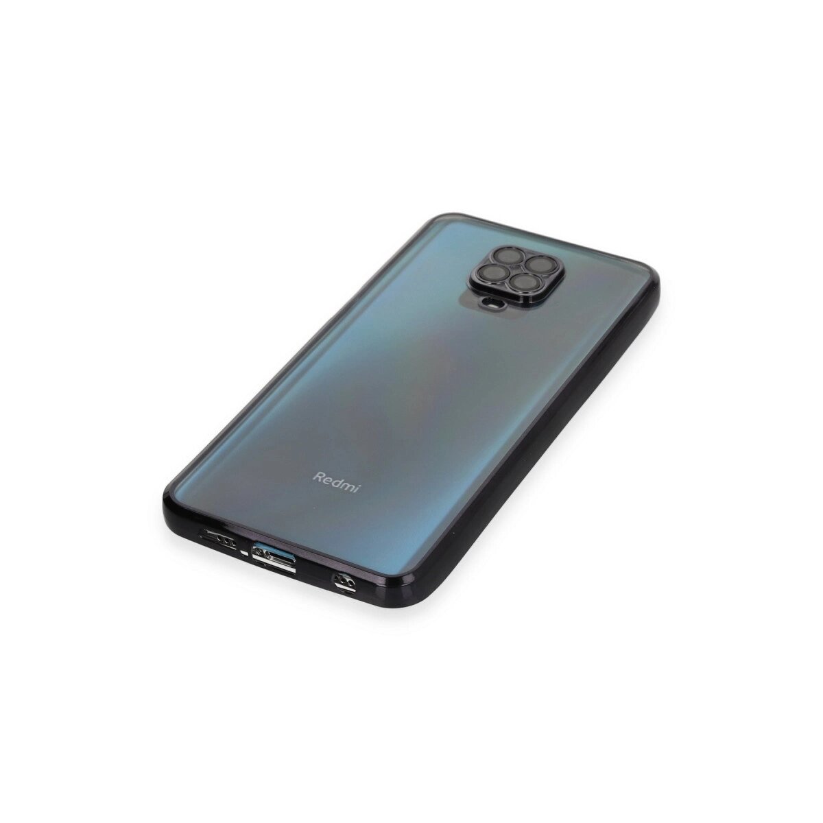 Xiaomi Redmi Note 9 Pro Kılıf Razer Lensli Silikon - Siyah Xiaomi Redmi Note 9 Pro Kılıf Razer Lensli Silikon - Siyah