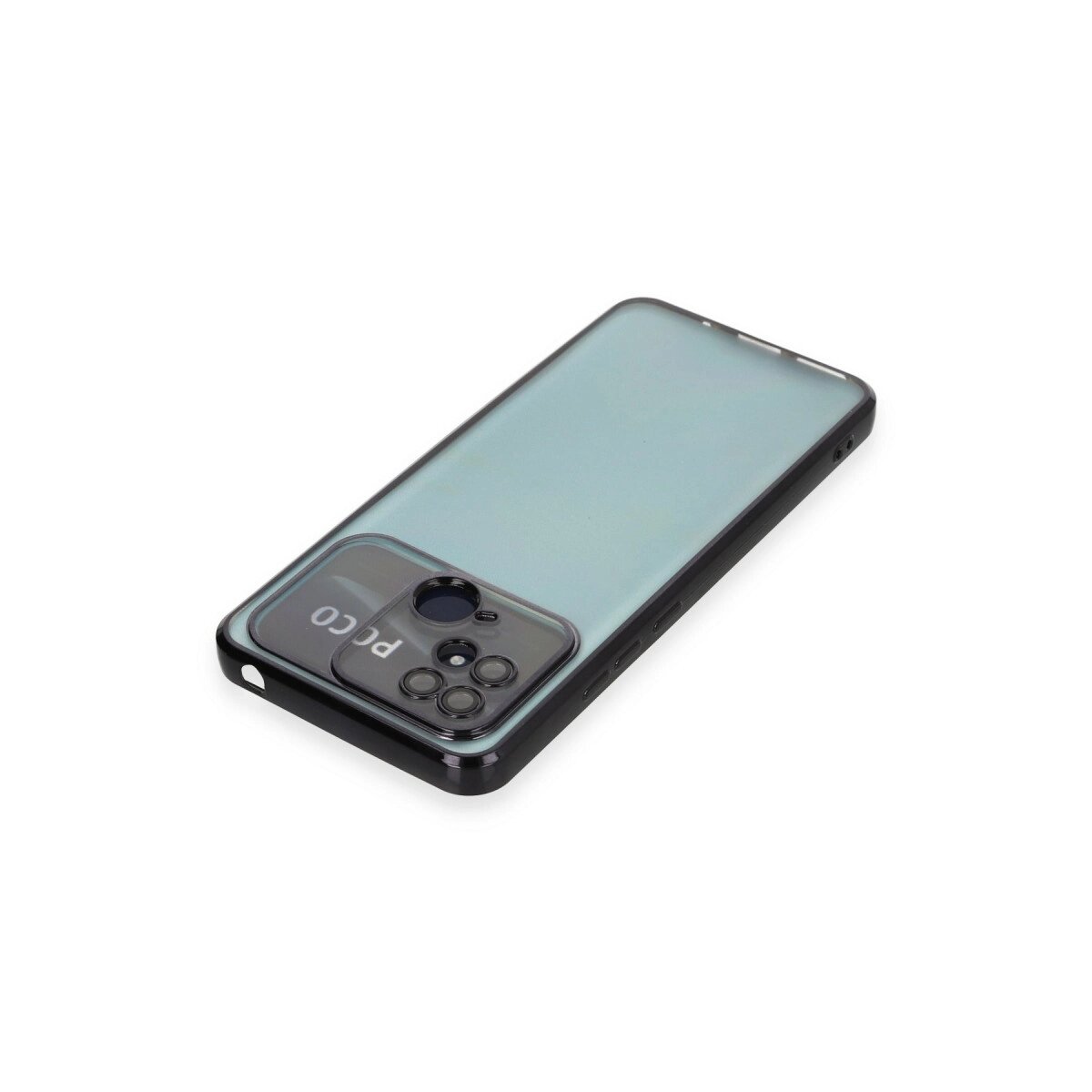 Xiaomi Redmi 10c Kılıf Razer Lensli Silikon - Siyah Xiaomi Redmi 10c Kılıf Razer Lensli Silikon - Siyah