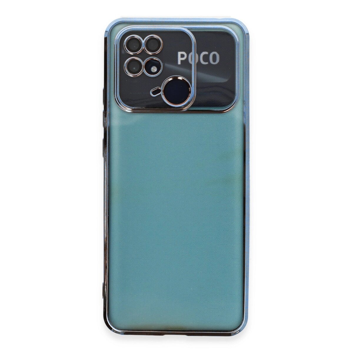 Xiaomi Redmi 10c Kılıf Razer Lensli Silikon - Açık Mavi Xiaomi Redmi 10c Kılıf Razer Lensli Silikon - Açık Mavi