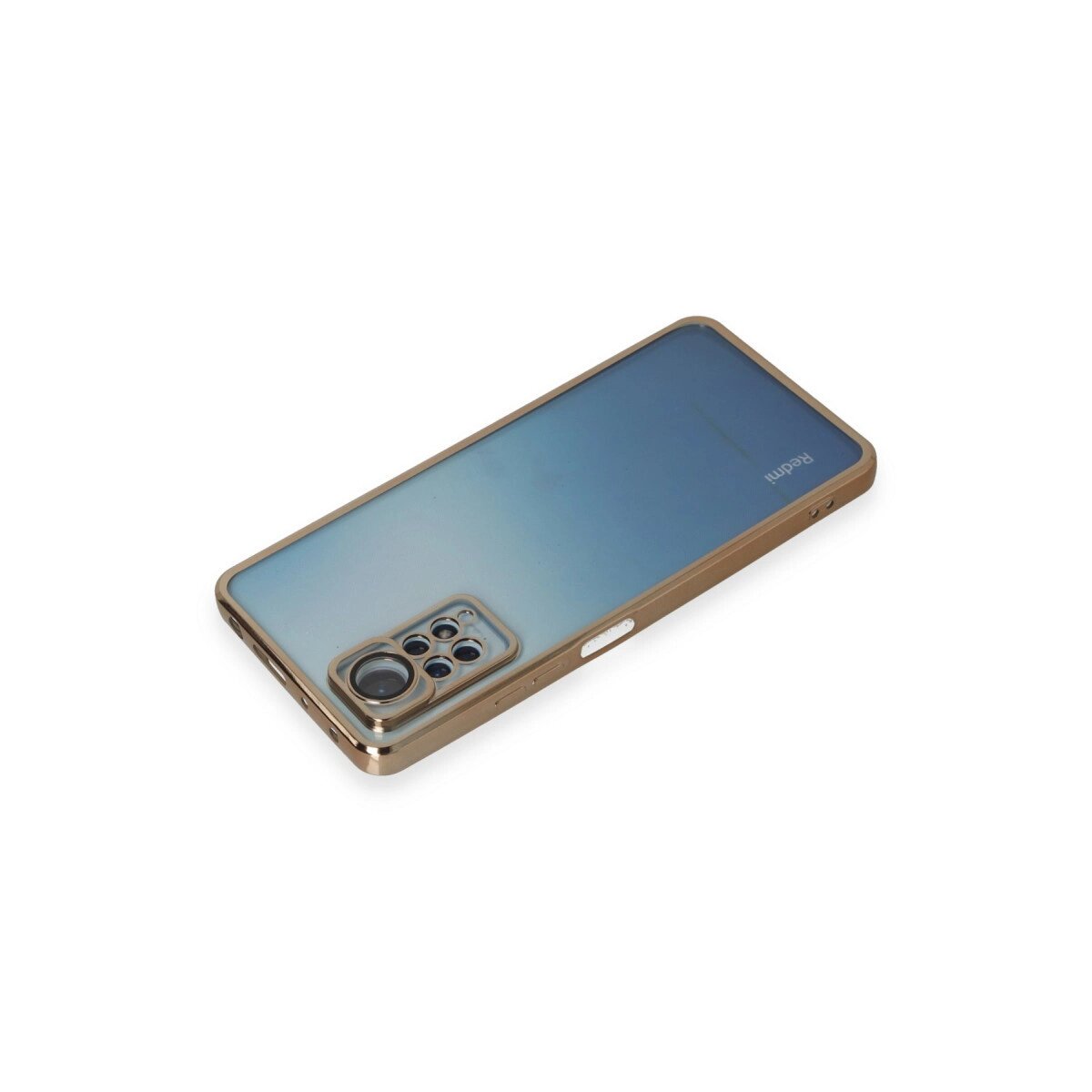 Xiaomi Redmi Note 11 Pro Kılıf Razer Lensli Silikon - Gold Xiaomi Redmi Note 11 Pro Kılıf Razer Lensli Silikon - Gold