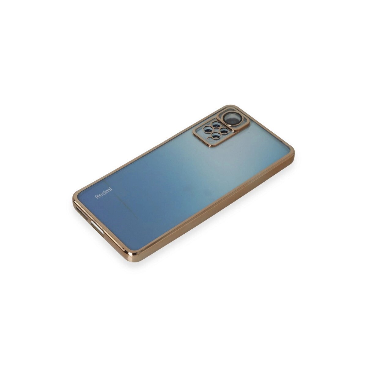 Xiaomi Redmi Note 11 Pro Kılıf Razer Lensli Silikon - Gold Xiaomi Redmi Note 11 Pro Kılıf Razer Lensli Silikon - Gold