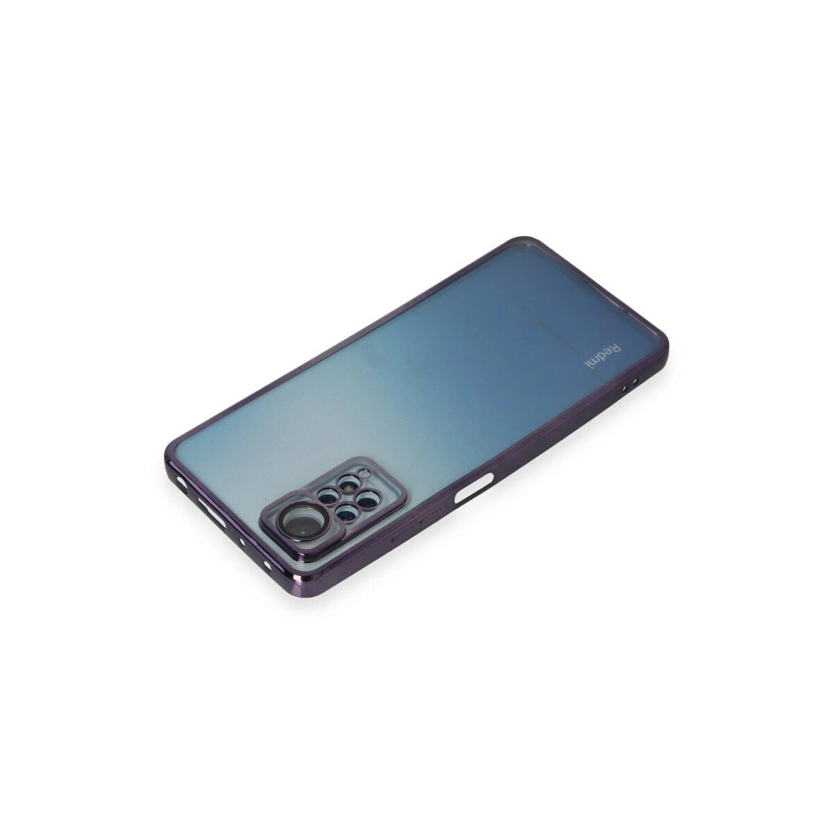 Xiaomi Redmi Note 11 Pro Kılıf Razer Lensli Silikon - Mor Xiaomi Redmi Note 11 Pro Kılıf Razer Lensli Silikon - Mor