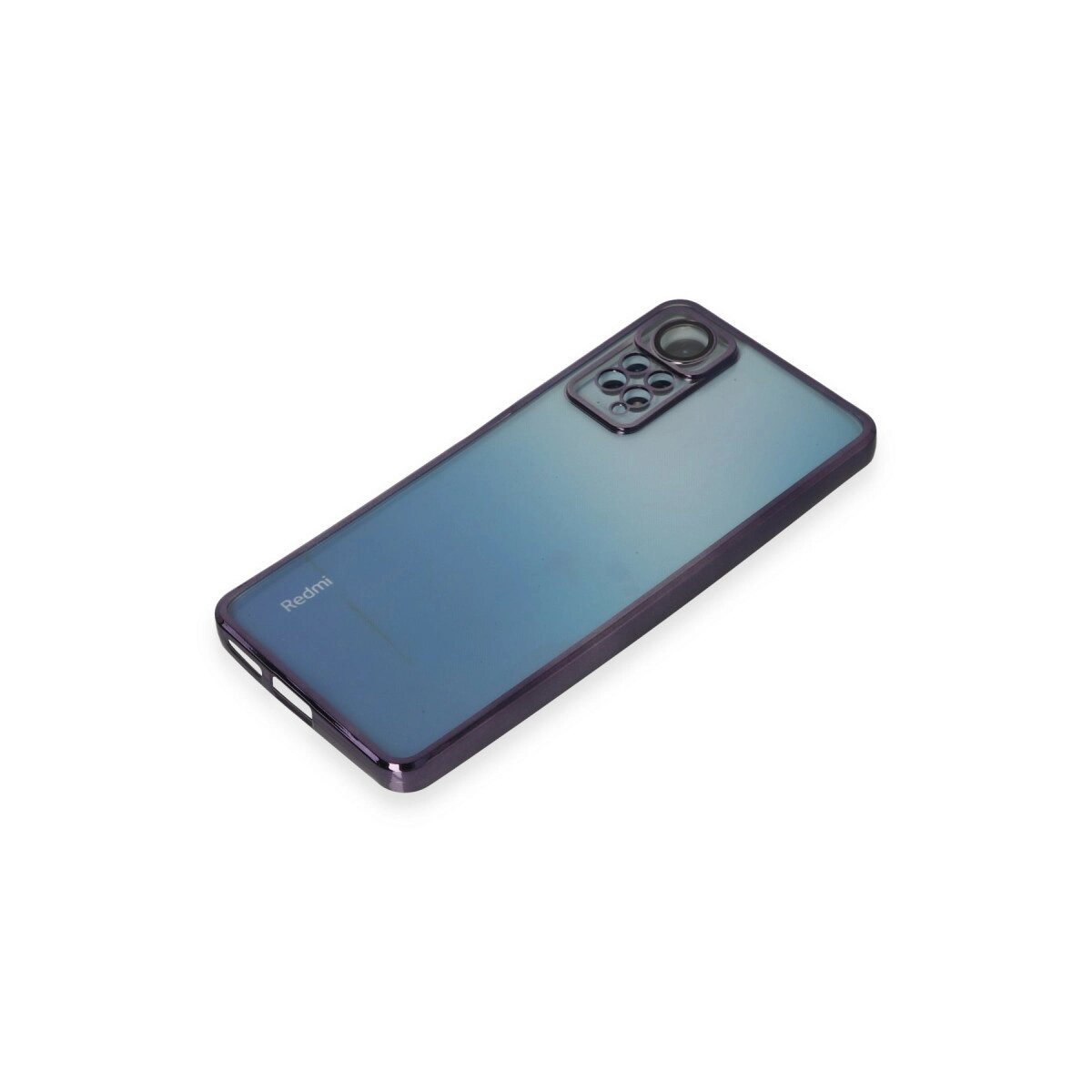 Xiaomi Redmi Note 11 Pro Kılıf Razer Lensli Silikon - Mor Xiaomi Redmi Note 11 Pro Kılıf Razer Lensli Silikon - Mor