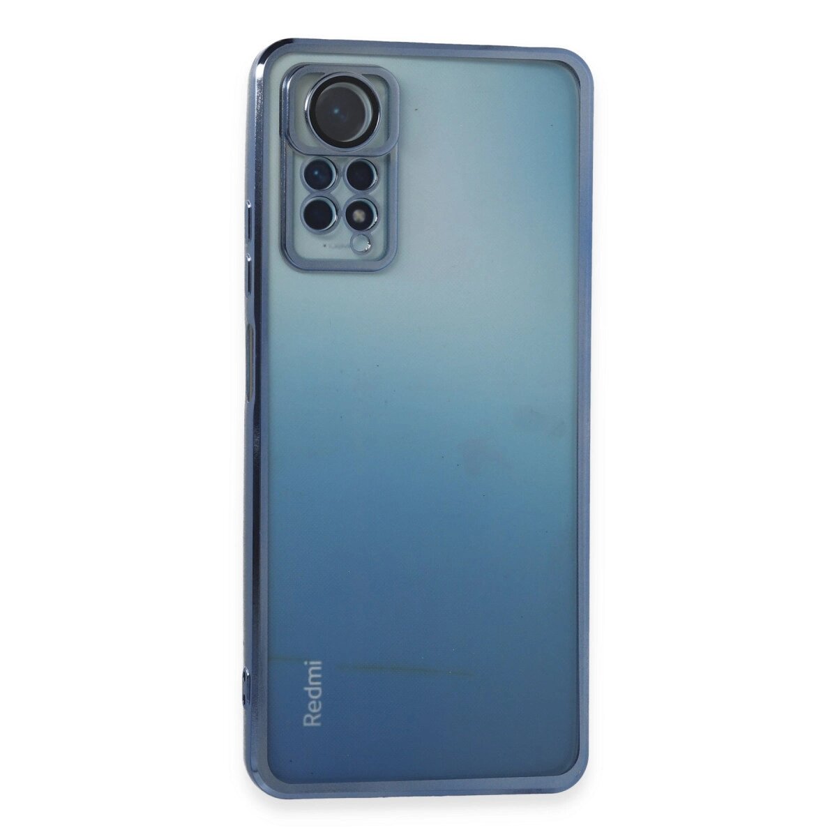 Xiaomi Redmi Note 11 Pro Kılıf Razer Lensli Silikon - Açık Mavi Xiaomi Redmi Note 11 Pro Kılıf Razer Lensli Silikon - Açık Mavi