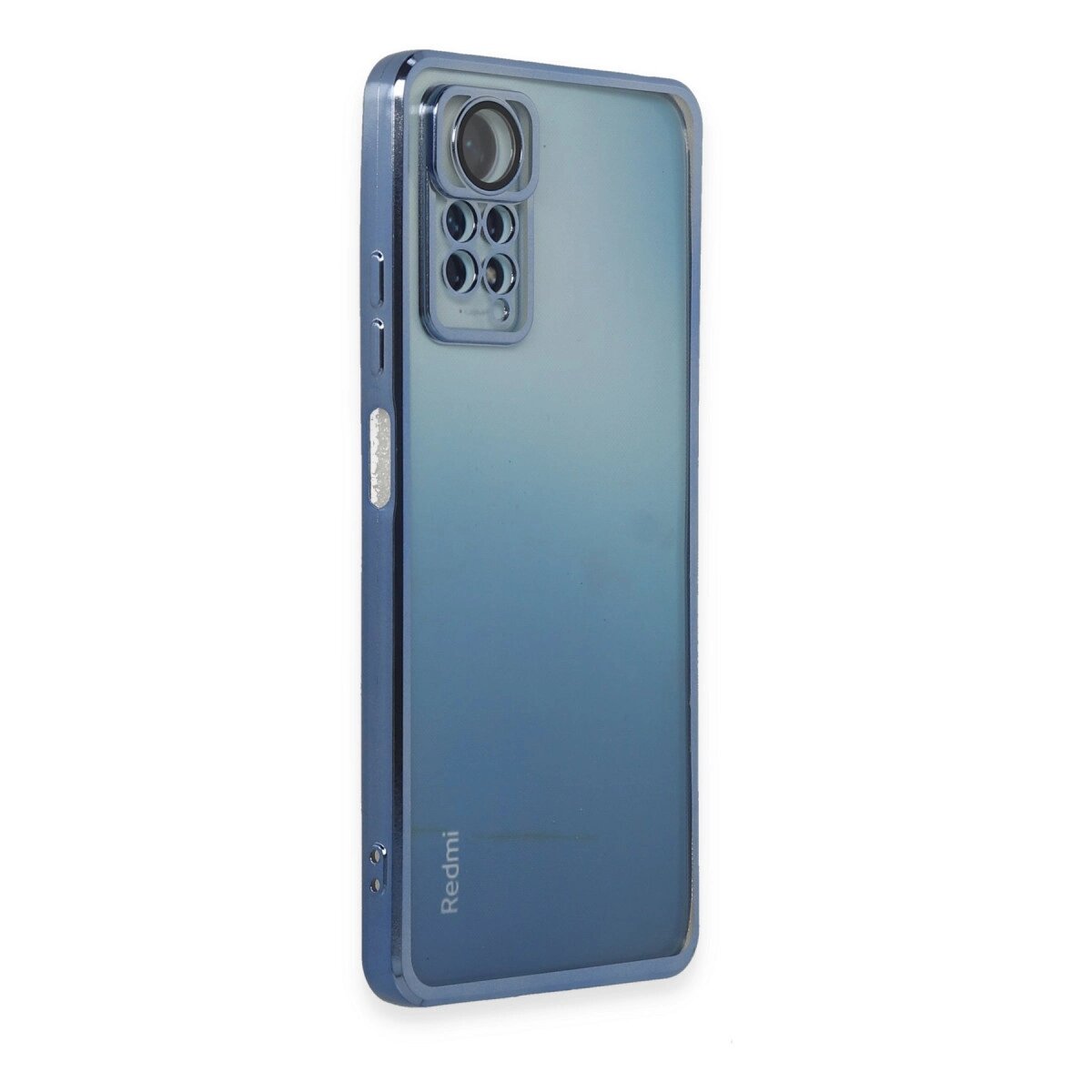 Xiaomi Redmi Note 11 Pro Kılıf Razer Lensli Silikon - Açık Mavi Xiaomi Redmi Note 11 Pro Kılıf Razer Lensli Silikon - Açık Mavi