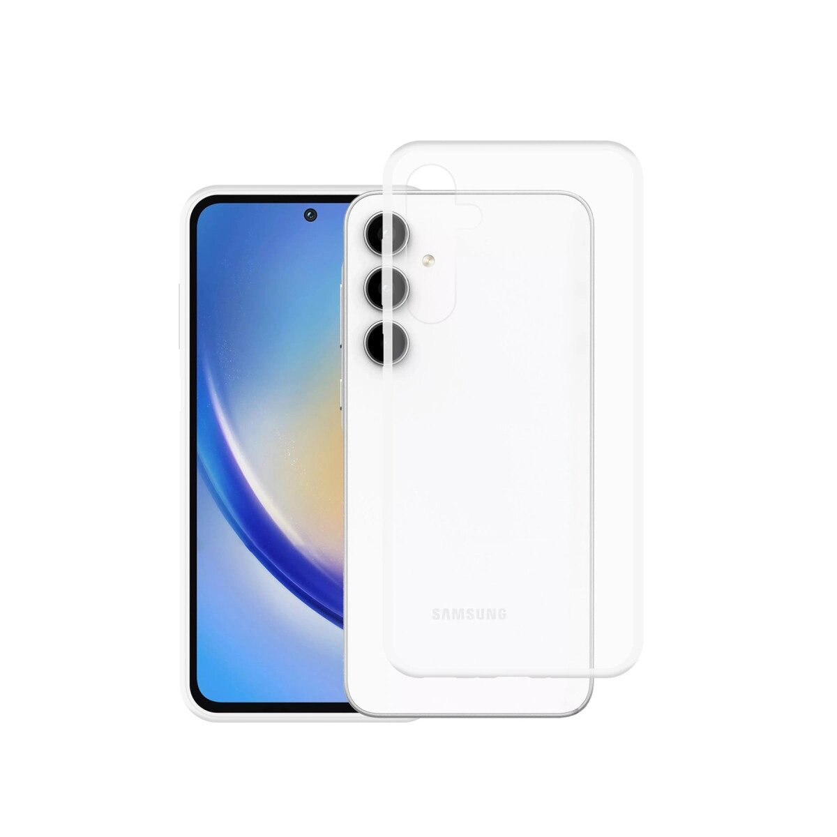 Samsung Galaxy A35 5g Kılıf Lüx Şeffaf Silikon Samsung Galaxy A35 5g Kılıf Lüx Şeffaf Silikon