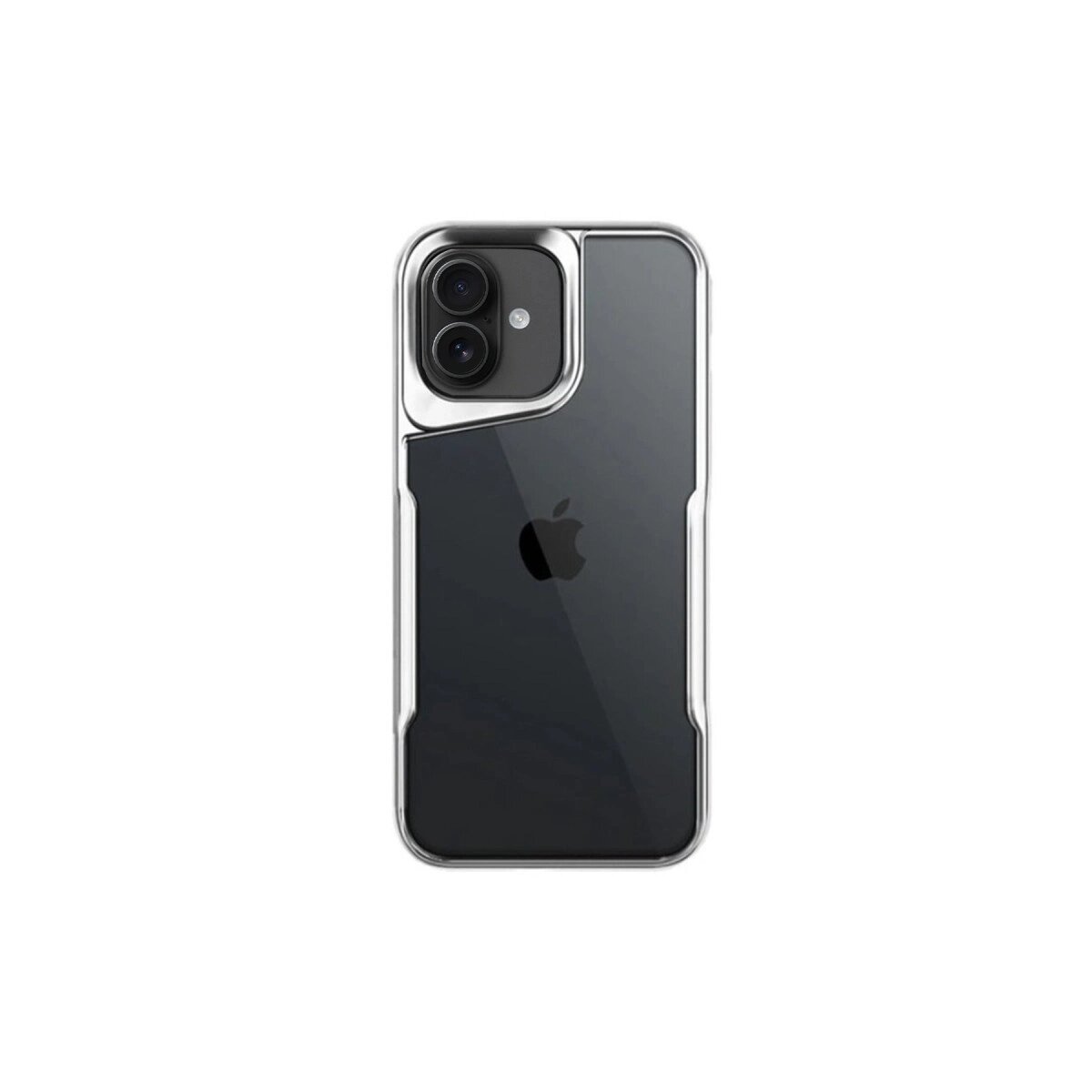 Apple İphone 16 Plus Kılıf Boyi Silikon Kapak - Gümüş Apple İphone 16 Plus Kılıf Boyi Silikon Kapak - Gümüş