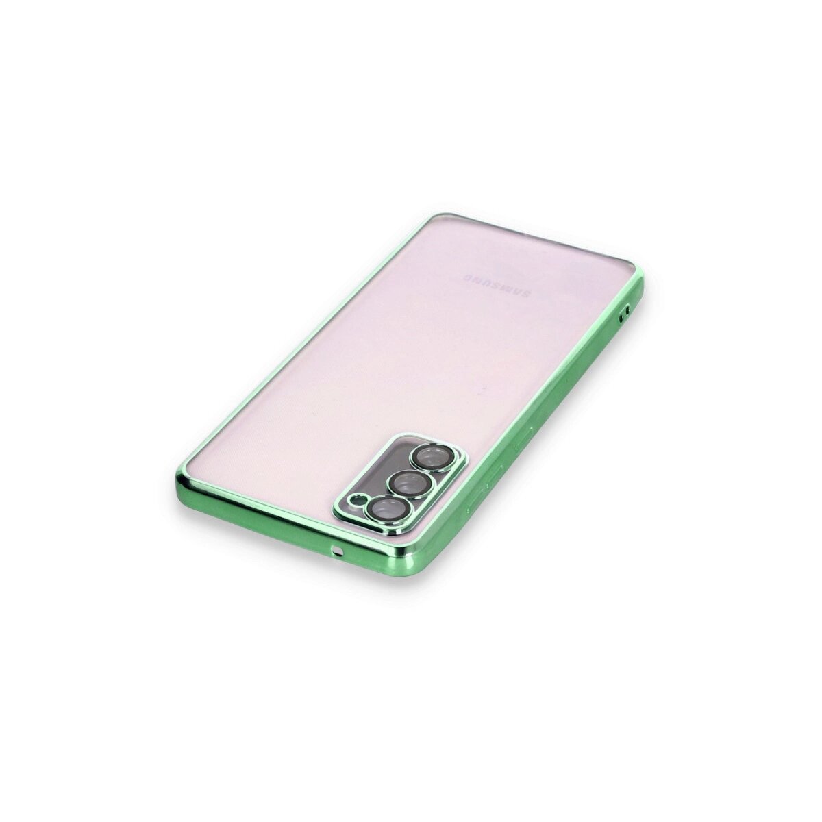 Samsung Galaxy S20 Fe Kılıf Razer Lensli Silikon - Yeşil Samsung Galaxy S20 Fe Kılıf Razer Lensli Silikon - Yeşil