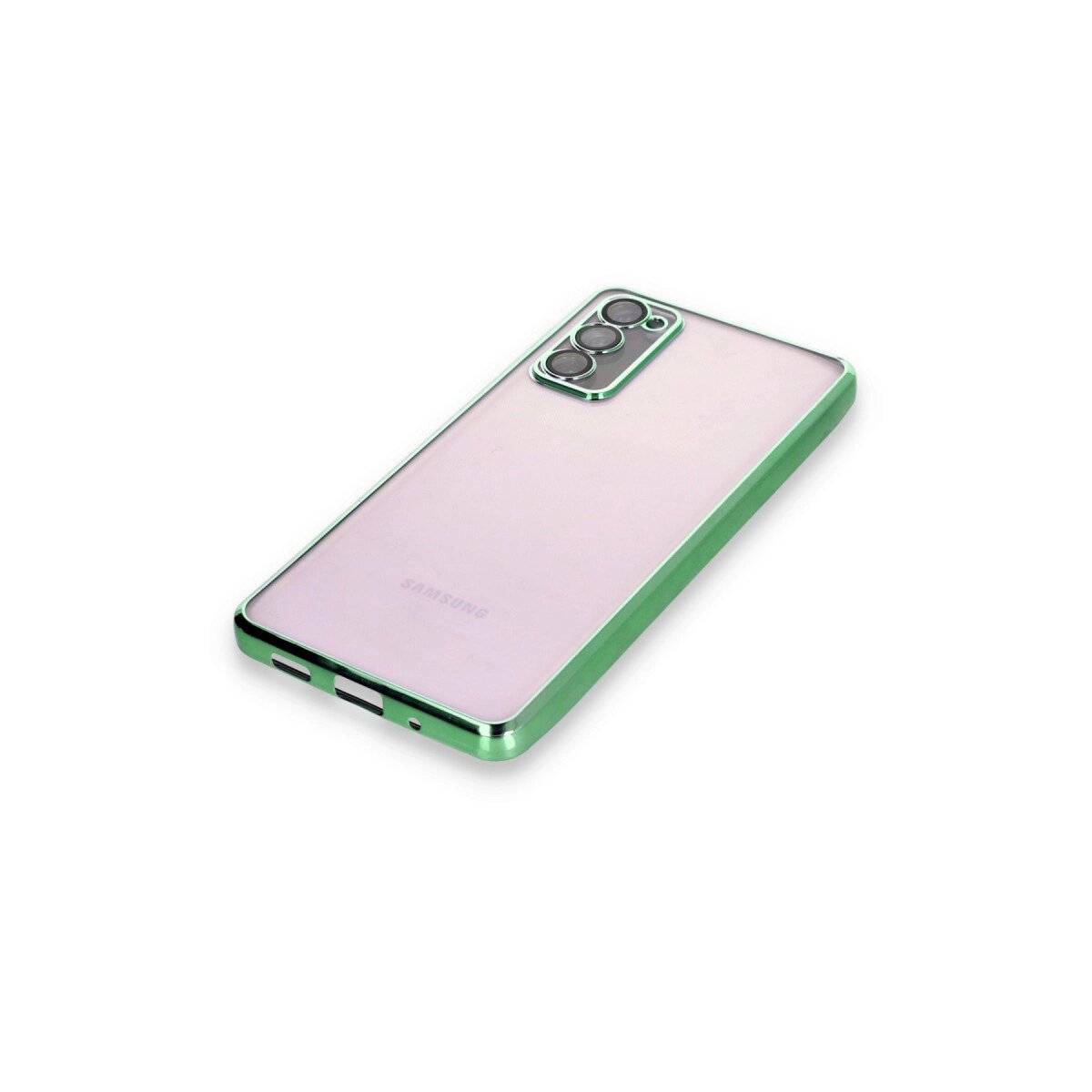 Samsung Galaxy S20 Fe Kılıf Razer Lensli Silikon - Yeşil Samsung Galaxy S20 Fe Kılıf Razer Lensli Silikon - Yeşil
