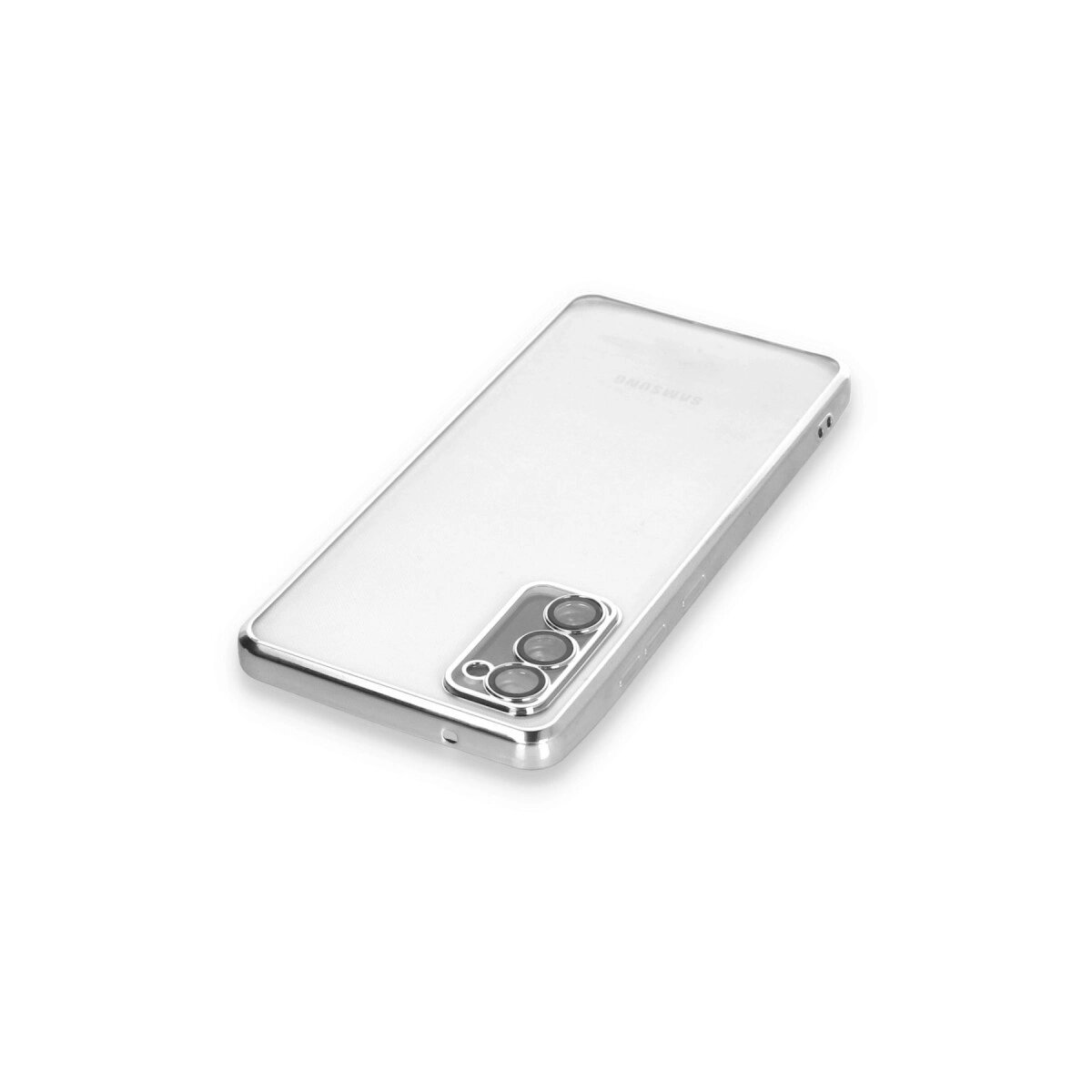 Samsung Galaxy S20 Fe Kılıf Razer Lensli Silikon - Gümüş Samsung Galaxy S20 Fe Kılıf Razer Lensli Silikon - Gümüş