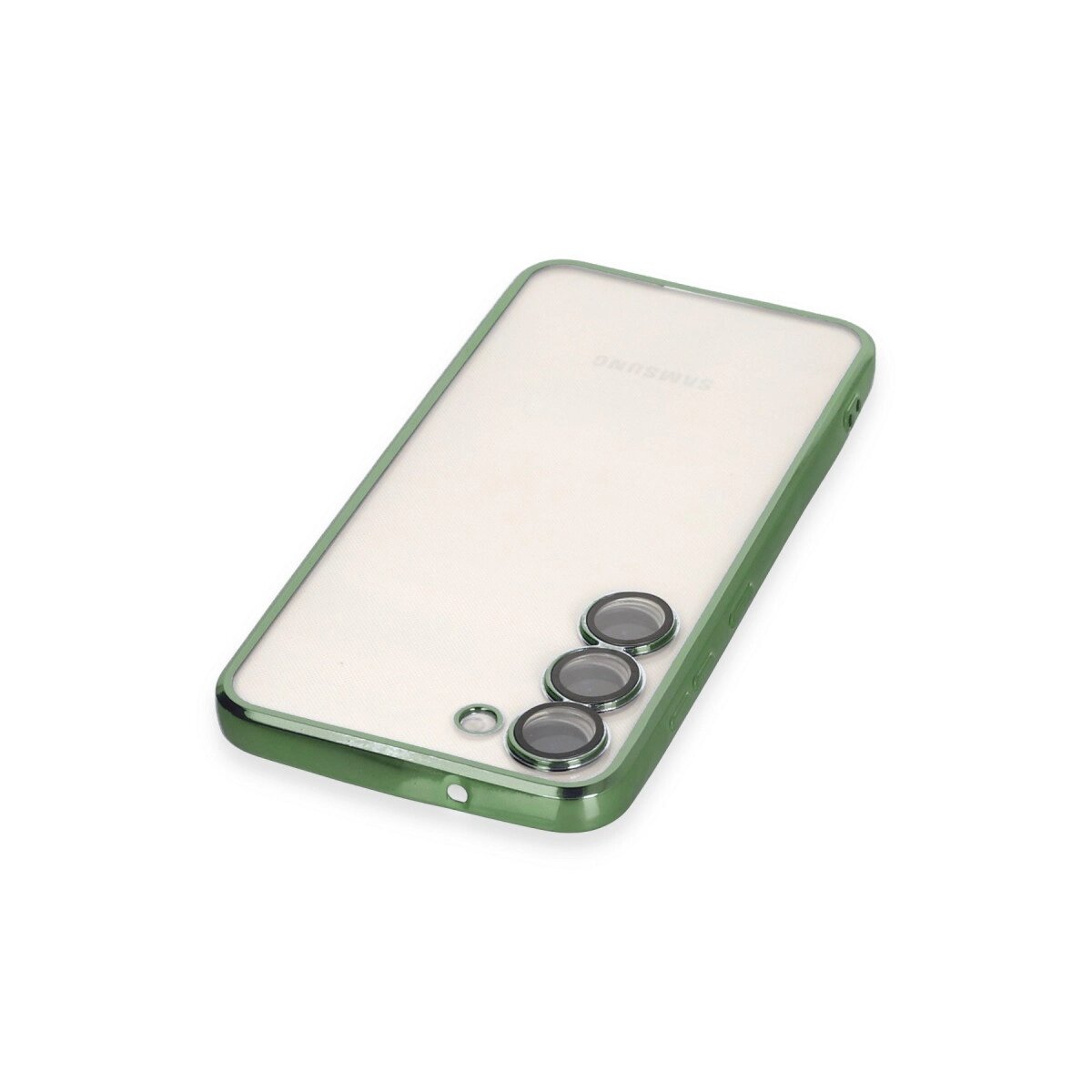 Samsung Galaxy S23 Kılıf Razer Lensli Silikon - Yeşil Samsung Galaxy S23 Kılıf Razer Lensli Silikon - Yeşil
