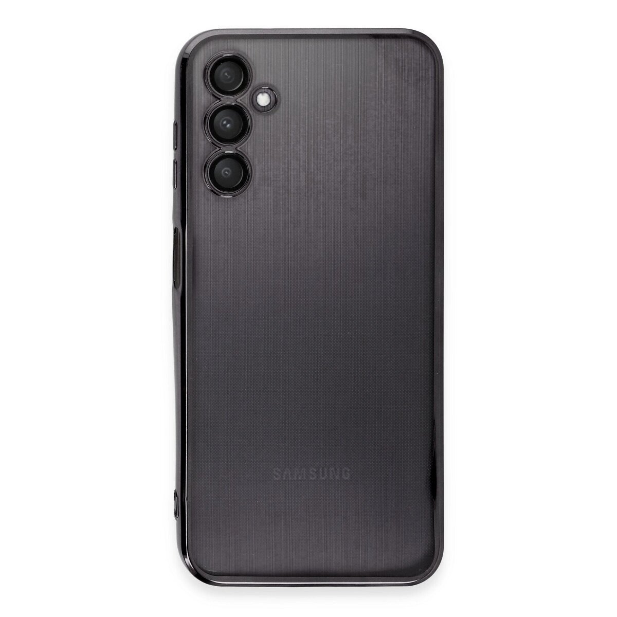Samsung Galaxy A14 4g Kılıf Razer Lensli Silikon - Siyah