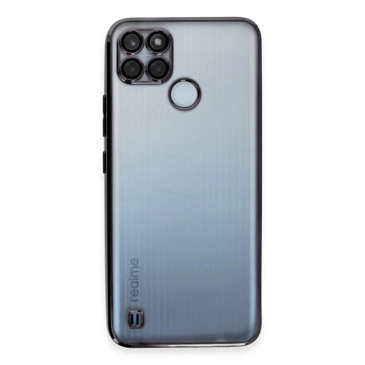 Realme C25y Kılıf Razer Lensli Silikon - Siyah Realme C25y Kılıf Razer Lensli Silikon - Siyah