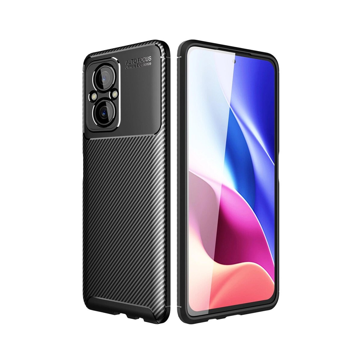 Xiaomi Poco M5 Kılıf Auto Focus Karbon Kapak - Siyah Xiaomi Poco M5 Kılıf Auto Focus Karbon Kapak - Siyah