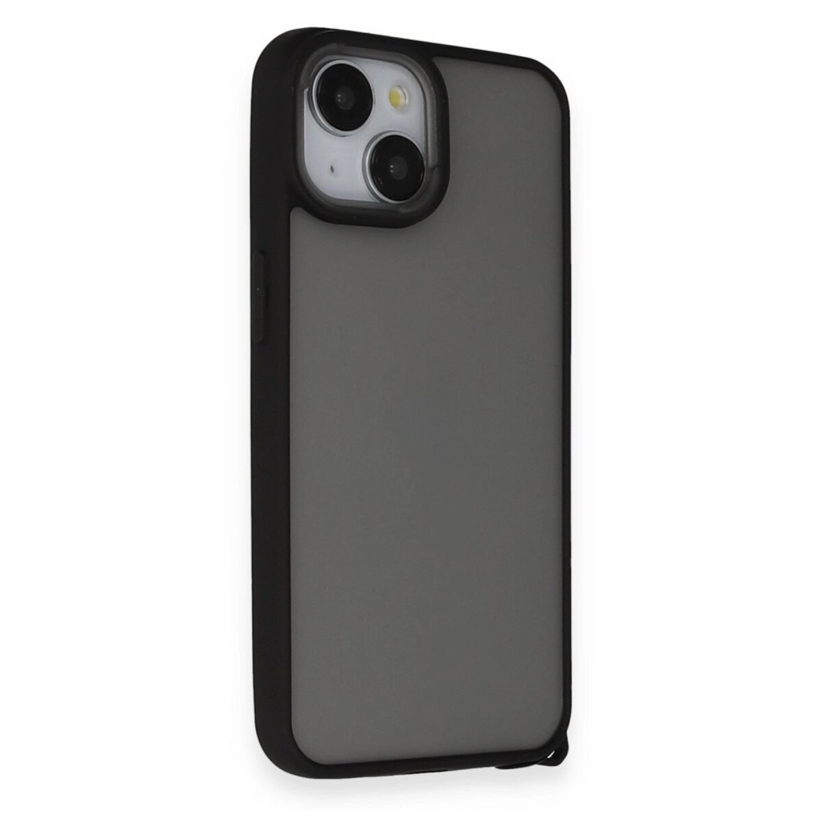 Apple İphone 14 Kılıf Elegant Kapak - Siyah Apple İphone 14 Kılıf Elegant Kapak - Siyah
