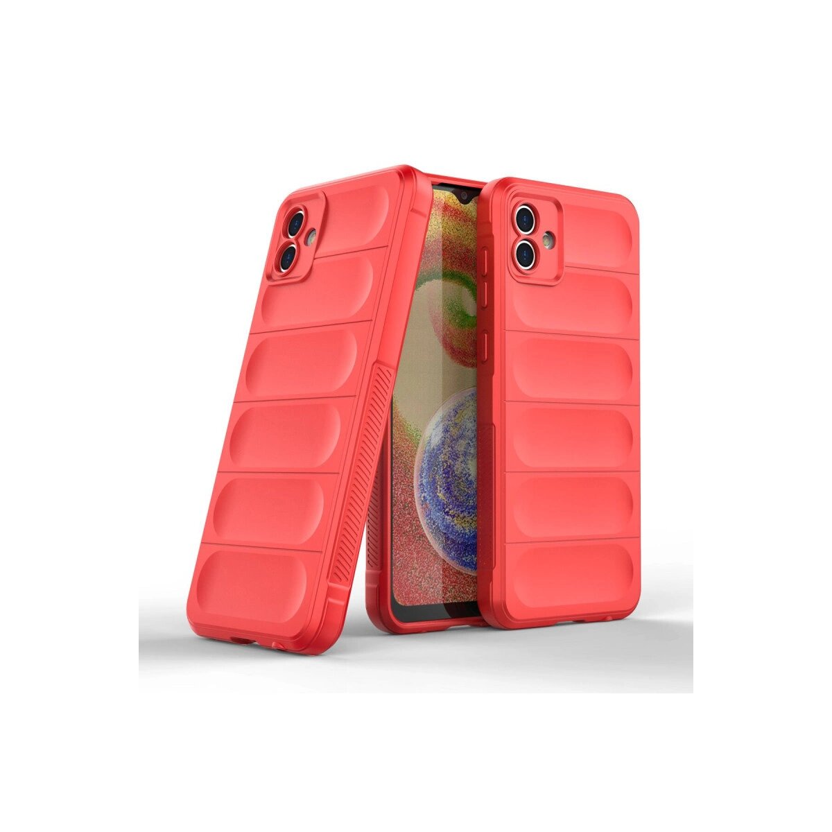 Samsung Galaxy A04 Kılıf Optimum Silikon - Kırmızı Samsung Galaxy A04 Kılıf Optimum Silikon - Kırmızı