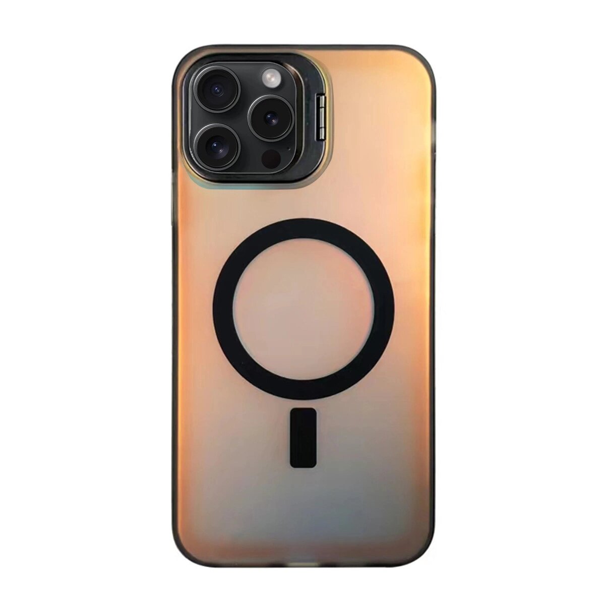 Apple İphone 15 Pro Max Primera Magsafe Standlı Kapak - Siyah Apple İphone 15 Pro Max Primera Magsafe Standlı Kapak - Siyah
