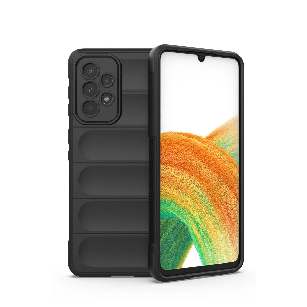 Samsung Galaxy A33 5g Kılıf Optimum Silikon - Siyah Samsung Galaxy A33 5g Kılıf Optimum Silikon - Siyah