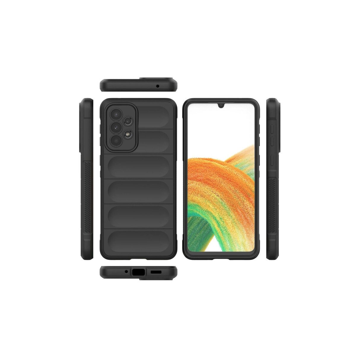 Samsung Galaxy A33 5g Kılıf Optimum Silikon - Siyah Samsung Galaxy A33 5g Kılıf Optimum Silikon - Siyah