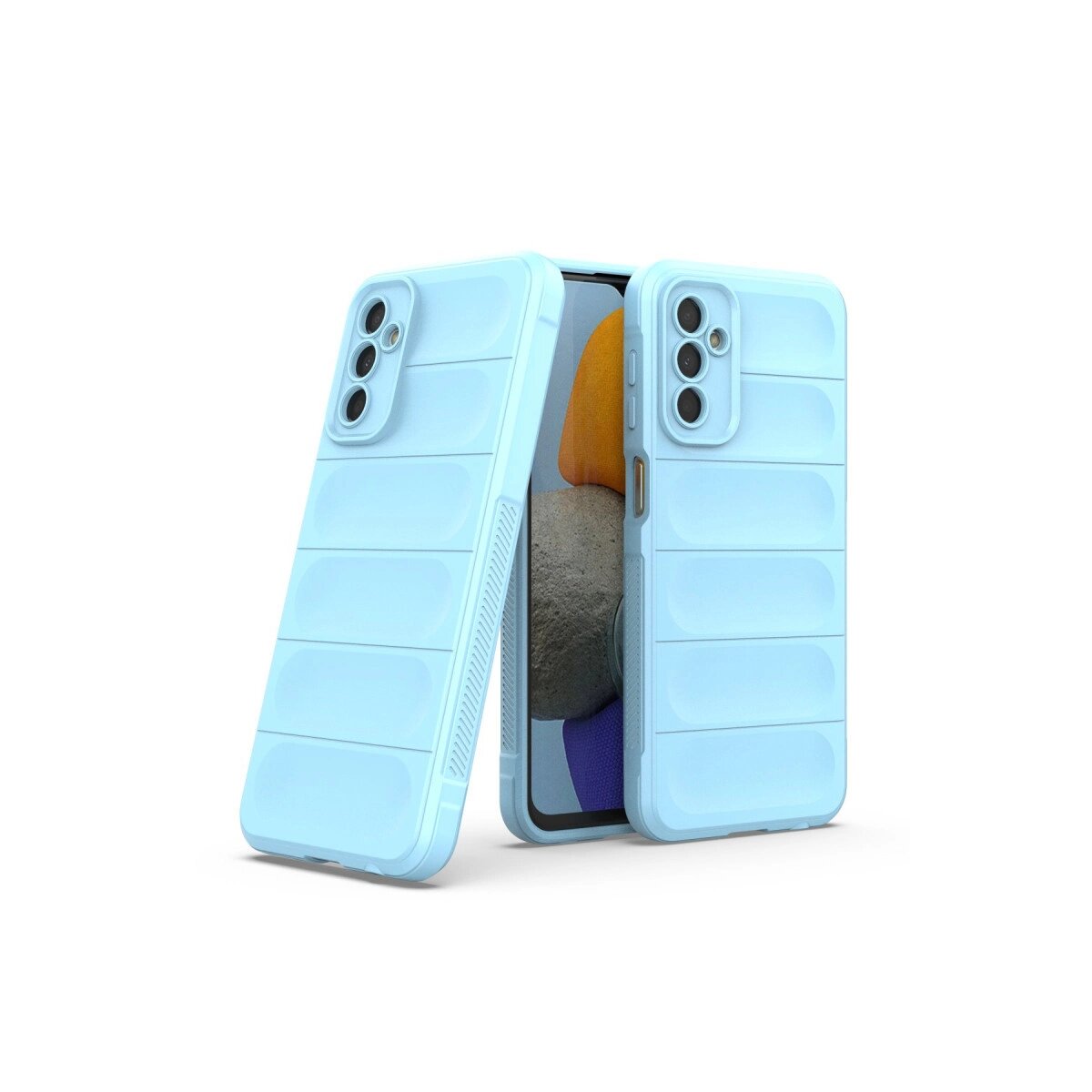 Samsung Galaxy M23 Kılıf Optimum Silikon - Sky Blue Samsung Galaxy M23 Kılıf Optimum Silikon - Sky Blue