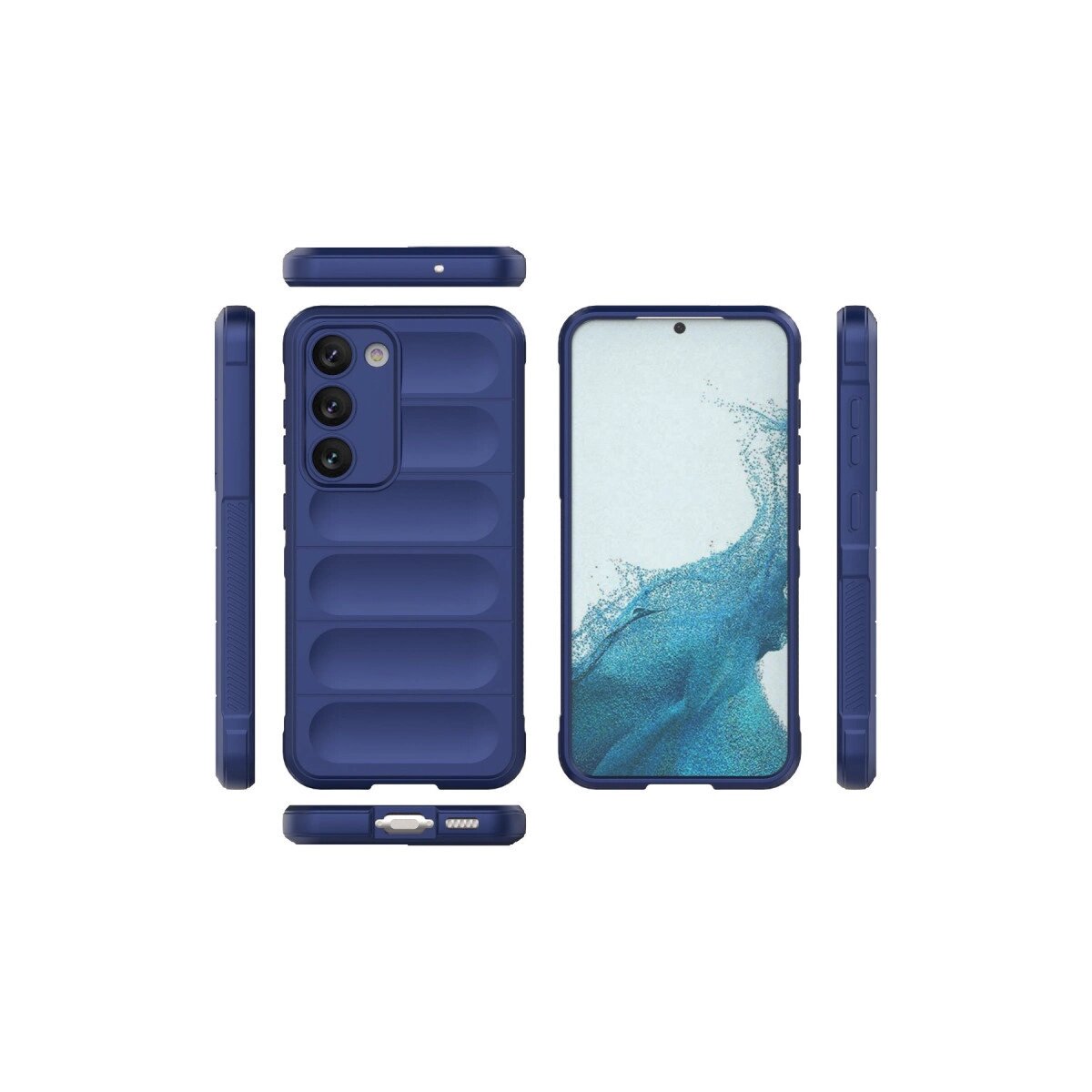 Samsung Galaxy S23 Plus Kılıf Optimum Silikon - Lacivert