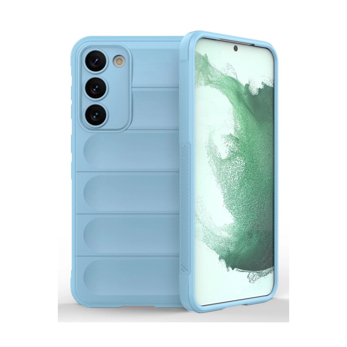 Samsung Galaxy S23 Plus Kılıf Optimum Silikon - Sky Blue