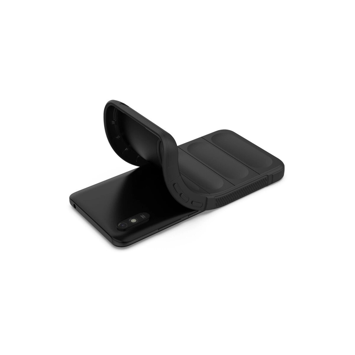 Xiaomi Redmi 9a Kılıf Optimum Silikon - Siyah Xiaomi Redmi 9a Kılıf Optimum Silikon - Siyah