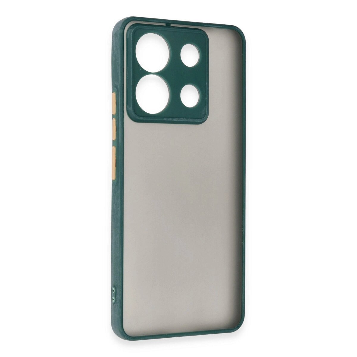 Xiaomi Redmi Note 13 5g Kılıf Montreal Silikon Kapak - Yeşil Xiaomi Redmi Note 13 5g Kılıf Montreal Silikon Kapak - Yeşil