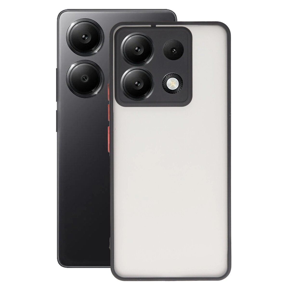 Xiaomi Redmi Note 13 5g Kılıf Montreal Silikon Kapak - Kırmızı Xiaomi Redmi Note 13 5g Kılıf Montreal Silikon Kapak - Kırmızı