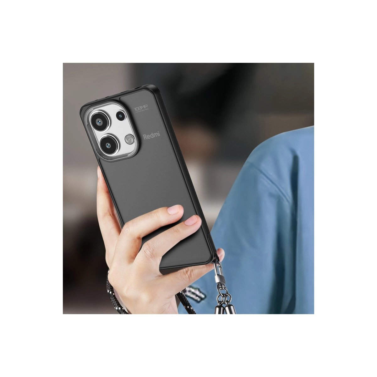 Xiaomi Redmi Note 13 Pro 4g Kılıf Elegant Kapak - Açık Mavi Xiaomi Redmi Note 13 Pro 4g Kılıf Elegant Kapak - Açık Mavi