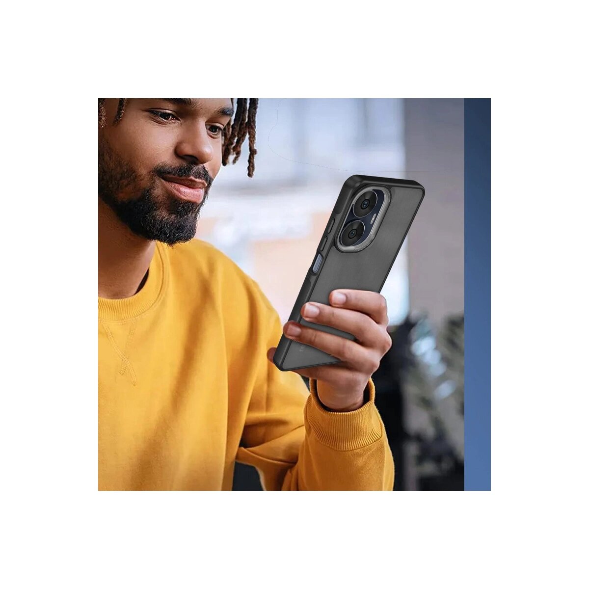 Realme C55 Kılıf Elegant Kapak - Yeşil Realme C55 Kılıf Elegant Kapak - Yeşil