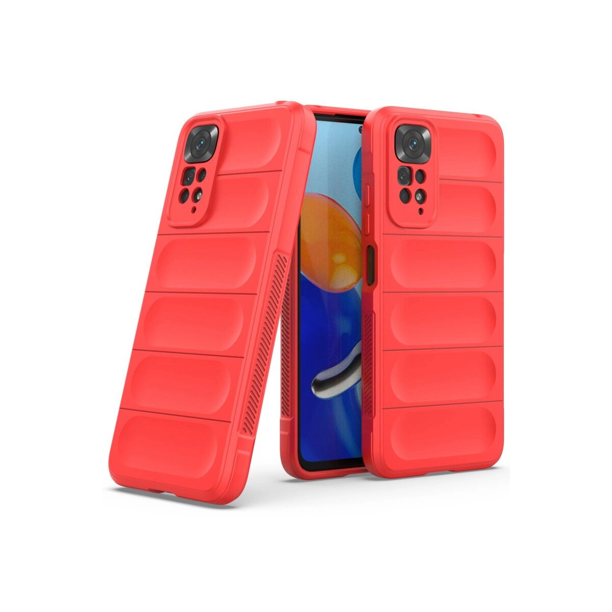 Xiaomi Redmi Note 11 Kılıf Optimum Silikon - Kırmızı Xiaomi Redmi Note 11 Kılıf Optimum Silikon - Kırmızı