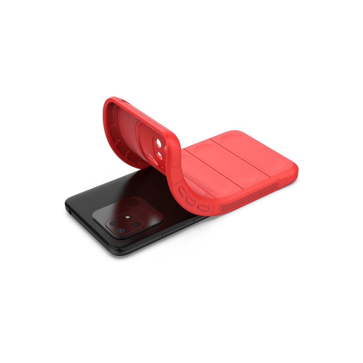 Xiaomi Redmi 10c Kılıf Optimum Silikon - Kırmızı Xiaomi Redmi 10c Kılıf Optimum Silikon - Kırmızı