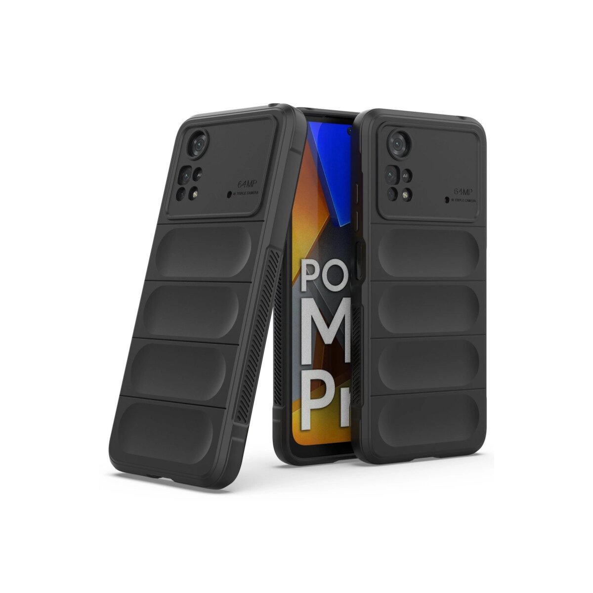 Xiaomi Poco M4 Pro 4g Kılıf Optimum Silikon - Siyah Xiaomi Poco M4 Pro 4g Kılıf Optimum Silikon - Siyah