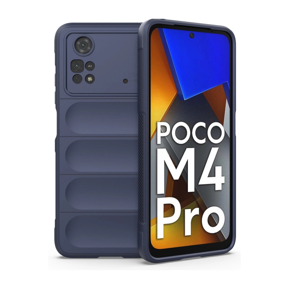 Xiaomi Poco M4 Pro 4g Kılıf Optimum Silikon - Lacivert Xiaomi Poco M4 Pro 4g Kılıf Optimum Silikon - Lacivert
