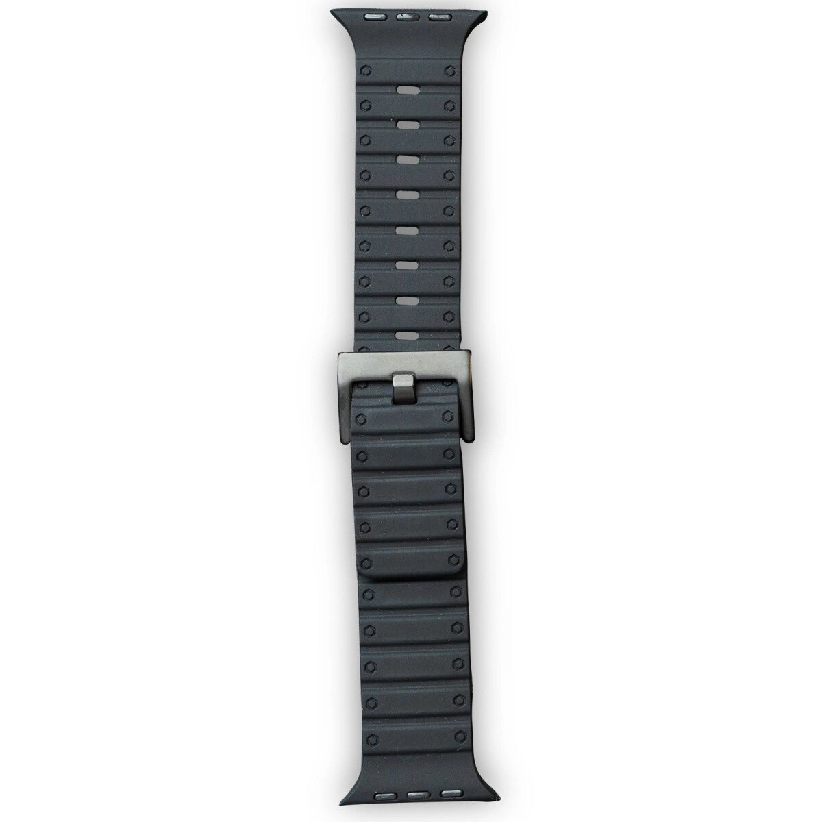 Apple Watch 42mm Magnus Mıknatıslı Silikon Kordon (saat Değildir) - Siyah