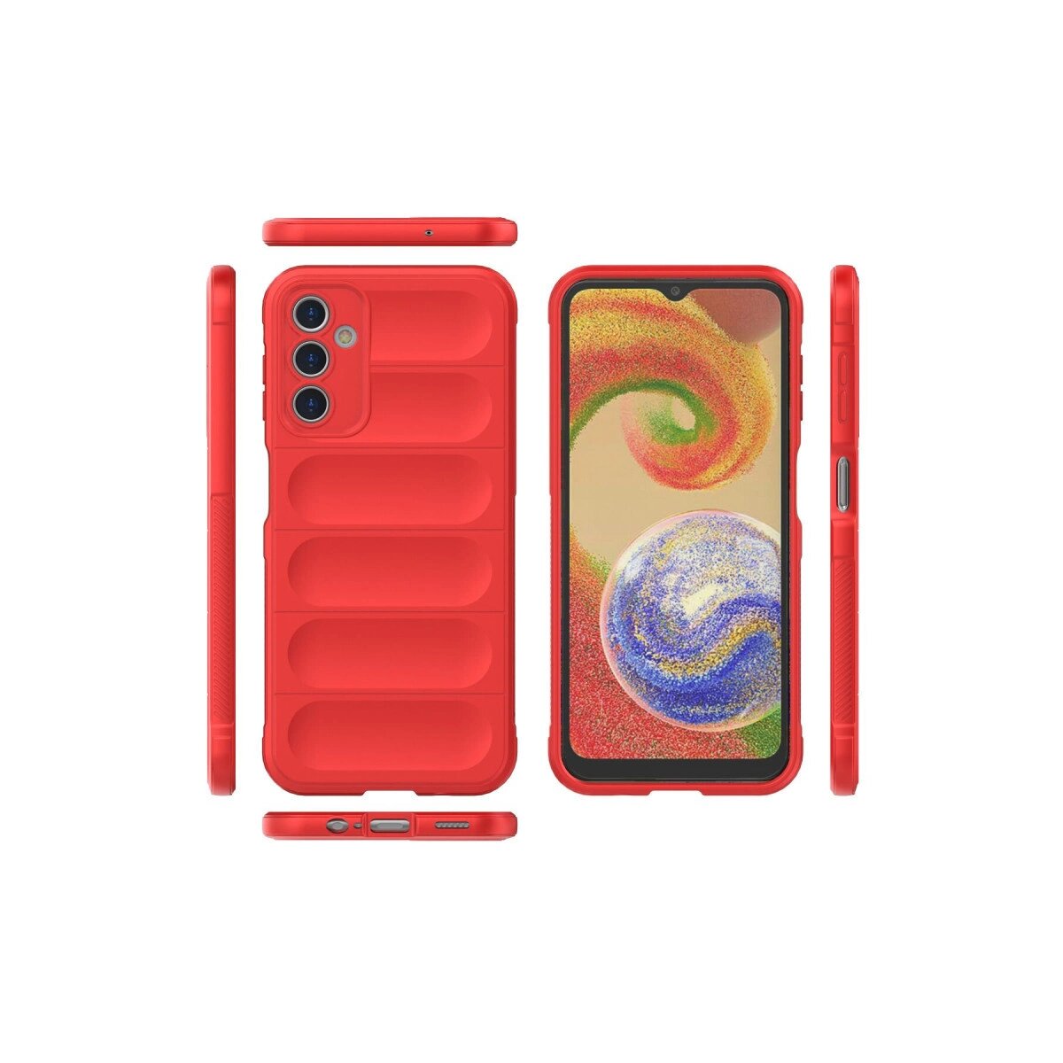 Samsung Galaxy A14 4g Kılıf Optimum Silikon - Kırmızı Samsung Galaxy A14 4g Kılıf Optimum Silikon - Kırmızı