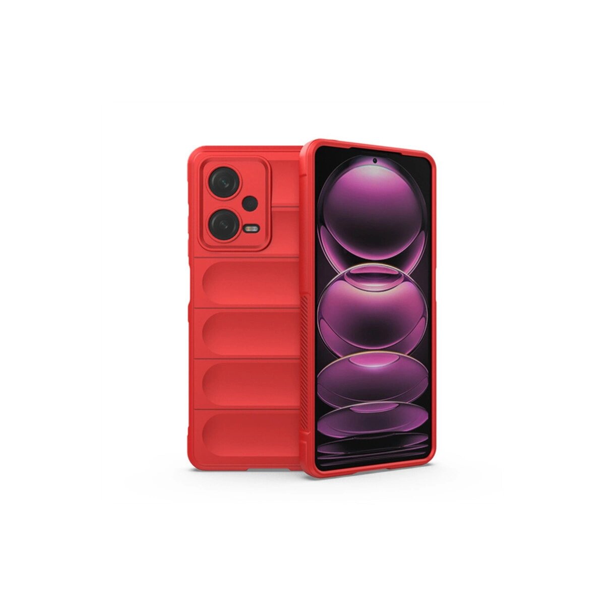Xiaomi Redmi Note 12 4g Kılıf Optimum Silikon - Kırmızı Xiaomi Redmi Note 12 4g Kılıf Optimum Silikon - Kırmızı