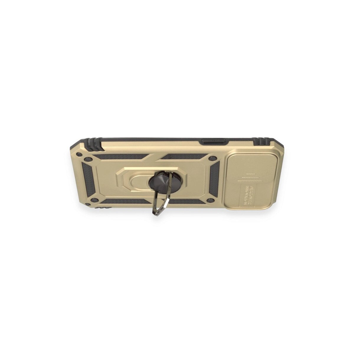 Apple İphone 12 Pro Max Kılıf Pars Lens Yüzüklü Silikon - Gold Apple İphone 12 Pro Max Kılıf Pars Lens Yüzüklü Silikon - Gold