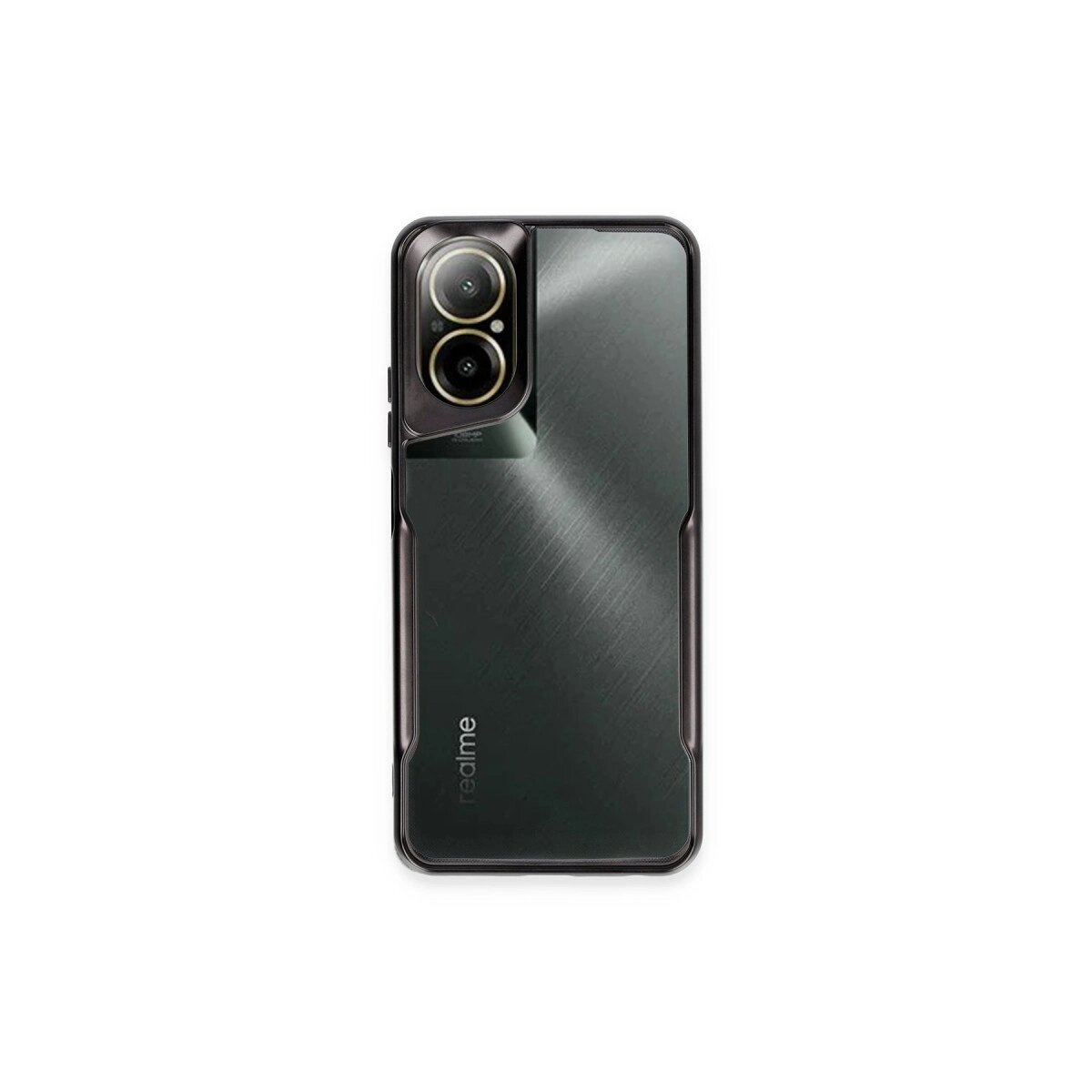 Realme 12 Lite Kılıf Boyi Silikon Kapak - Siyah