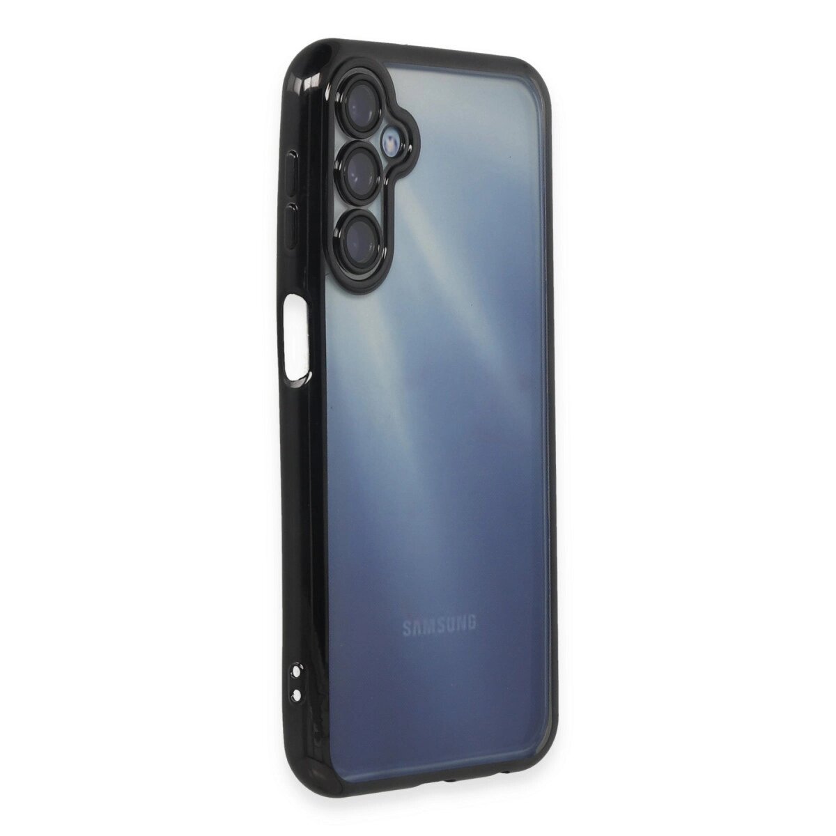 Samsung Galaxy A15 4g Kılıf Razer Lensli Silikon - Siyah Samsung Galaxy A15 4g Kılıf Razer Lensli Silikon - Siyah