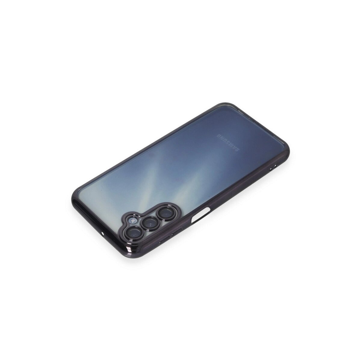 Samsung Galaxy A35 5g Kılıf Razer Lensli Silikon - Mor