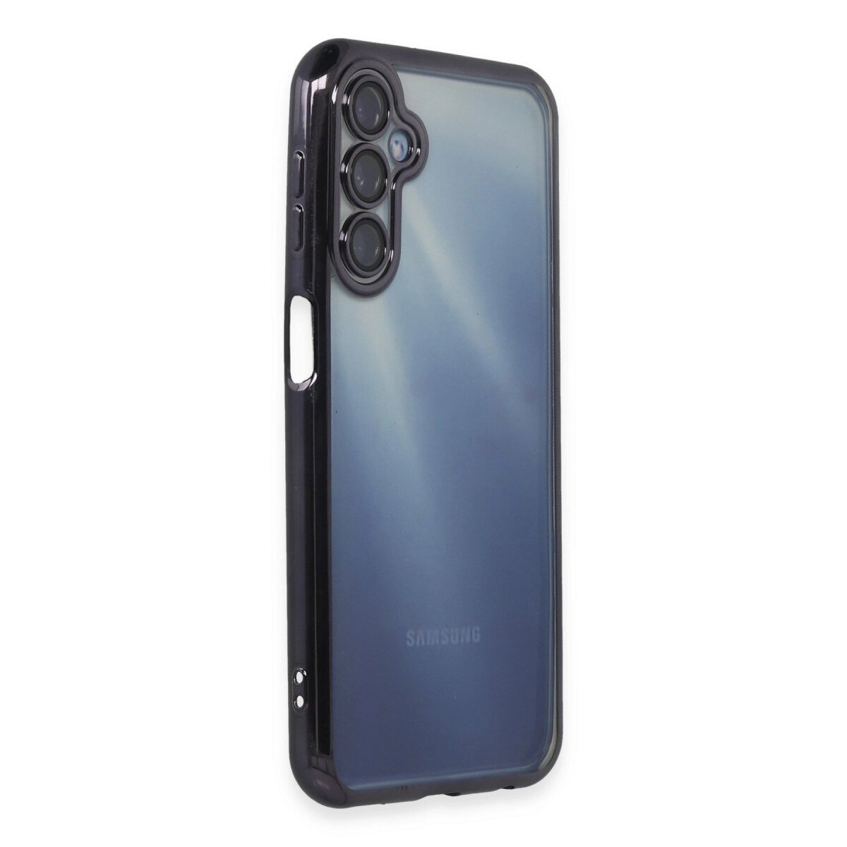 Samsung Galaxy A55 5g Kılıf Razer Lensli Silikon - Mor Samsung Galaxy A55 5g Kılıf Razer Lensli Silikon - Mor
