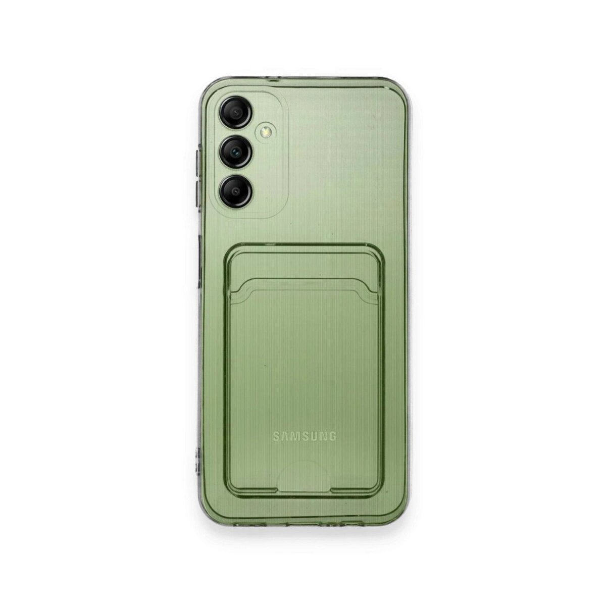 Samsung Galaxy A55 5g Kılıf Kart Şeffaf Silikon - Şeffaf Samsung Galaxy A55 5g Kılıf Kart Şeffaf Silikon - Şeffaf