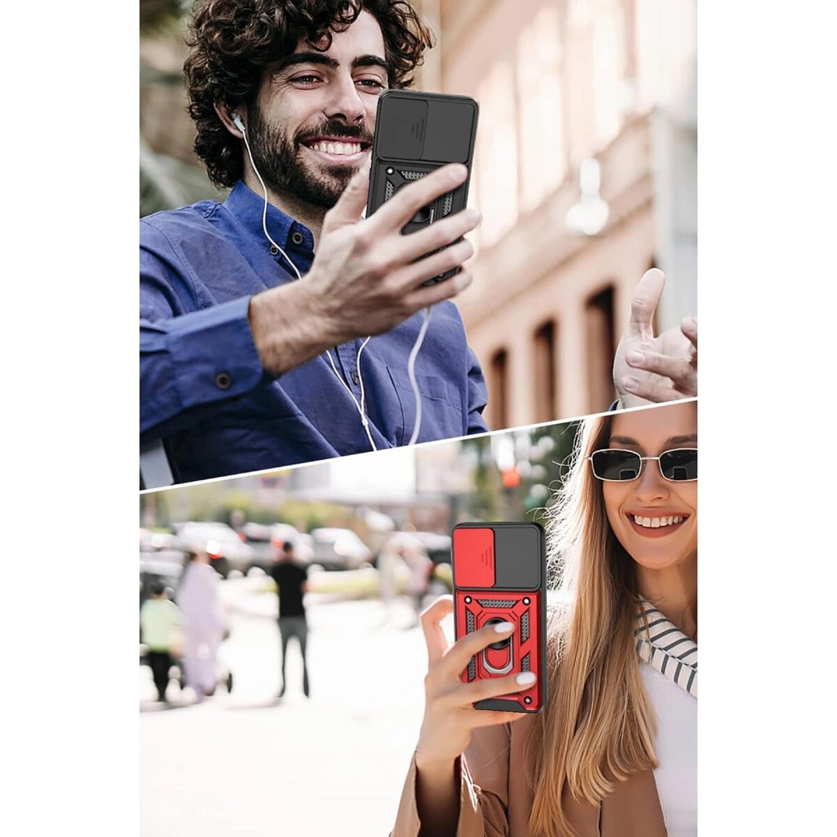 Samsung Galaxy S22 Kılıf Pars Lens Yüzüklü Silikon - Yeşil Samsung Galaxy S22 Kılıf Pars Lens Yüzüklü Silikon - Yeşil
