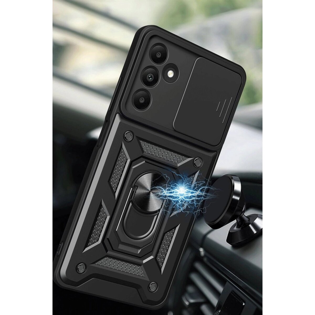 Samsung Galaxy M15 Kılıf Pars Lens Yüzüklü Silikon - Kırmızı Samsung Galaxy M15 Kılıf Pars Lens Yüzüklü Silikon - Kırmızı