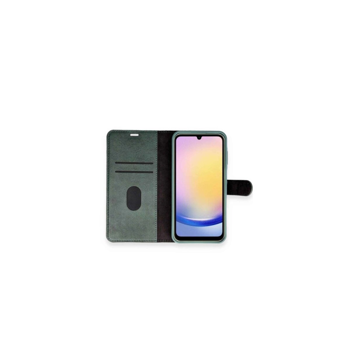 Realme C63 Kılıf Trend S Plus Kapaklı Kılıf - Yeşil Realme C63 Kılıf Trend S Plus Kapaklı Kılıf - Yeşil