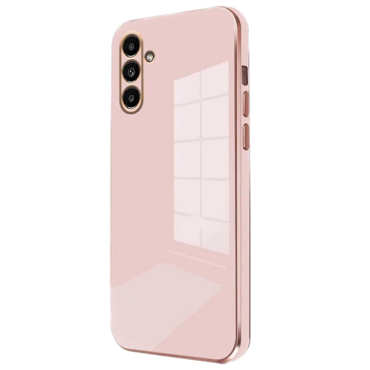 Samsung Galaxy M15 Kılıf Volet Silikon - Pembe Samsung Galaxy M15 Kılıf Volet Silikon - Pembe